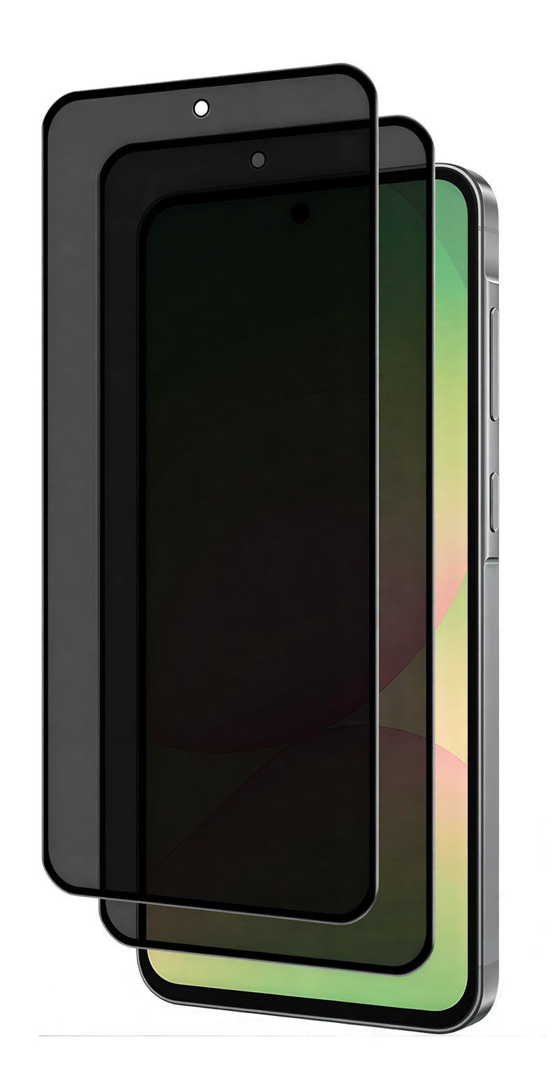 Samsung Galaxy A57 Privacy Tempered Glass Anti-Spy 9H Hardness Protective Glass 2-Pack for Galaxy A57 Anti Scratch Bubble Free Tempered Glass For Samsung Galaxy A57 - Image 1